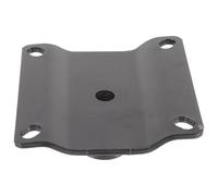 SEWACC Chasis de Conexión para Silla de Salón Accesorio Resistente de Metal Base Cuadrada Pequeña y Tornillos Repuesto para Reparación y Mantenimiento de Sillas de Peluquería