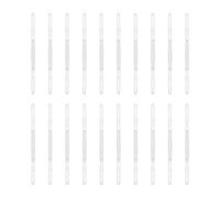 SEWACC Clips de Plástico para Carpeta, 20 Unidades, Tamaño Compacto, para Organización de Documentos en Ambientes Educativos y Laborales