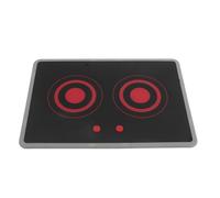 SEWACC Cocina de inducción con sonido y luz para niños, 28 x 20 cm, pequeña placa de inducción de réplica, aparato de cocina de juguete para juegos de rol, sin batería