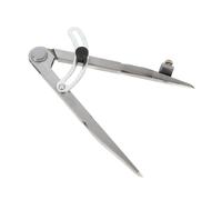 SEWACC Compás para Marcos de Cuero con Ala y Portalápices Regla de Marcado para Artesanía y Carpintería Herramienta de Geometría para Dibujo Técnico