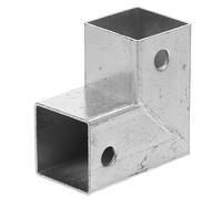 SEWACC Conector de Ángulo Recto Tubería de Aleación de Zinc para Soporte de Esquina Estable y Resistente Oxidación para Fijación en Estantes de Plástico