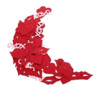 SEWACC Confeti de Papel Biodegradable Forma de Corazón y Labios 1 Juego para Decoración de Bodas San Valentín y Fiestas Accesorios Multifuncionales para Mesas y Fotos