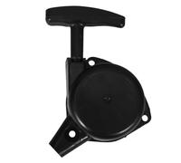 SEWACC Conjunto de Arranque Manual Tu26 Negro de Plástico para Podadoras | Retroceso con Mango de Repuesto, Control Óptimo y Durabilidad, para Motosierra y Pulverizador
