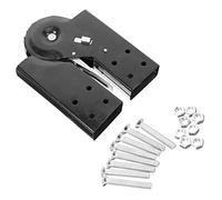 SEWACC Conjunto de Bisagras para Escalera de Aluminio Reforzado Accesorio Multifuncional para Reparación de Escaleras Plegables Cierre Automático Incluye Tornillos y Diseño Duradero para