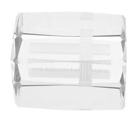 SEWACC Cristal de Crucifijo Decorativo de Mesa Pequeño sin Base Adorno Religioso para Sala de Estar y Entrada Obsequio Espiritual y Figura Coleccionable