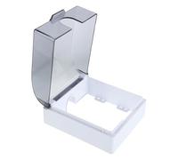 SEWACC Cubierta Protectora para Enchufes Tipo Elevada Caja Transparente para Interruptores y Tomas Eléctricas Resistente la Humedad para Baños y Hogar