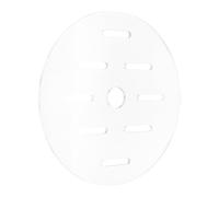 SEWACC Cubierta Protectora para Pecera Redonda de 22 CM Tapa Transparente de Acrílico Anti-Salto para Acuario contra Salpicaduras para Mascotas Acuáticas y Tortugas