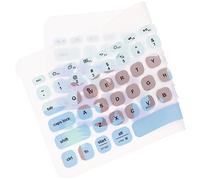 SEWACC de Teclado de Compatible con Logitech Funda Flexible y Fina Antidesgaste Antipolvo y Reutilizable para Teclado Portátil