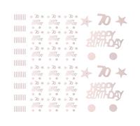 SEWACC Decoración Confeti para Cumpleaños de Años Confeti de Estrellas y Puntos para Mesa Suministros de Decoración para Fiestas de Cumpleaños