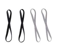 SEWACC Diadema Deportiva de Cintas Pelo Elástica Antideslizante de Tejido Cómodo 4 Piezas para Adultos Ideales para Ejercicio y SPA