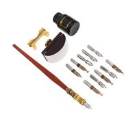 SEWACC Elegante Kit de Caligrafía con Soporte para Pluma y Puntas de Escritura para Principiantes y Artistas Herramientas de Dibujo y Lettering