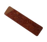 SEWACC Estuche de Cuero para Bolígrafos Funda Vintage Mano para Estilográficas y Lápices Compacto y Protector para Oficina y Escuela