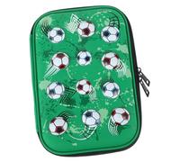 SEWACC Estuche De Lápiz De Fútbol Gran Capacidad y Diseño Atractivo para Bolsa De Almacenamiento Portátil para Material Escolar y Uso Al Aire