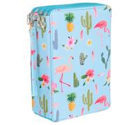 SEWACC Estuche para Lápices de Dibujo Cremallera Suave, Gran Capacidad y Tela Oxford, Organizador Práctico para Papelería Escolar y Artística