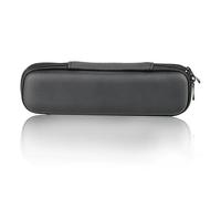 SEWACC Estuche para Lápices De Eva Negro Doble Cremallera para Almacenamiento De Bolígrafos y Apple Pencil para Uso Escolar Oficina