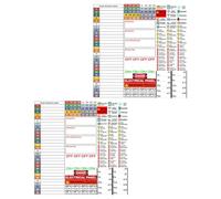 SEWACC Etiquetas Adhesivas Impermeables para Cajas de Interruptores Eléctricas de Pvc, Pegatinas Autoadhesivas Resistentes para Paneles Eléctricos, 2 Hojas para Organización