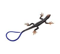 SEWACC Fake Lizard Figurine Plastic Simulation Lizard Toy Animal Model Trick Reptile Toy for Kids, 5.11 Inch