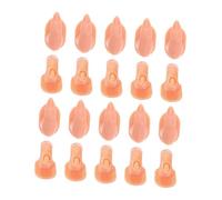SEWACC Falso de Transportar de Silicona para Dedo de Manicura Práctica 20 Fáciles Piezas Portátiles y Adecuado Formación y Diseño de Arte de Uñas