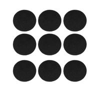 SEWACC Filtro de Carbón Activado Redondo para Caja de Arena de Gato Control de Olores, Recambio de Algodón de 12 Piezas para Cocina y Otros Lugares