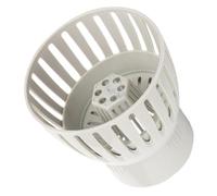 SEWACC Filtro para Estanque de Peces Pequeño de Jardín Desagüe Antiobstrucción Recogida de Hojas y Residuos Accesorio de Filtración Resistente y Fácil Instalación para Purificación de