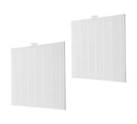 SEWACC Filtros Colectores de Polvo de Plástico Blanco 2 Piezas Filtración Efectiva para Aspiradora de Manicura para Uso en Casa y Salón Profesional
