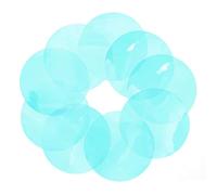 SEWACC Filtros de Gel de Luz de Atardecer para Fotografía, Película Translúcida de Película Led, Color Azul Iridiscente, Tamaño 66mm, Paquete de 10 Unidades, para Luces de Ambiente y Vídeo Profesional