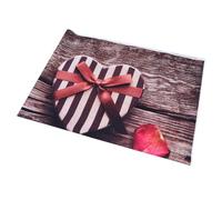 SEWACC Fondo de Foto de Corazón para San Valentín Tela de Fotografía Romántica 3D Efecto Realista Fondo Decorativo Multifuncional para Fotos Familiares y Profesionales Uso en Pared