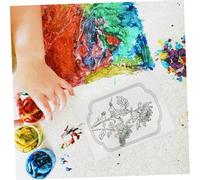 SEWACC Gel Plate Reusable Non-stick Gel Printing Plate For Monoprinting And Craft Transfers Washable Non-yellowing Art Printing Tool