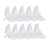 SEWACC Globos de Paloma 10 Piezas para Bodas y Ceremonias Accesorios Decorativos para Fiestas Decoración al Aire Libre para Cumpleaños y Eventos Obsequios