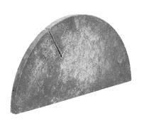 SEWACC Half Round Refractory Kiln Pad de Carburo de Silicio Almohadilla Soporte Cerámico para Horneado Uniforme Estable y Seguro Cerámica para Modelado y Esmaltado Hornos de Alfarería