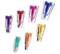 SEWACC Herramientas para Cinta al Bies Paquete Doblado Simple y Doble Fabricador de Cinta al Bies para Costura Patchwork y Acolchado Portátil y Preciso