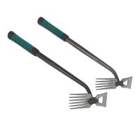 SEWACC Herramientas para Desmalezar 2 Piezas, Extractor de Malezas Ligero y Portátil, Herramienta Fácil para Desherbar en Jardinería y Agricultura Doméstica