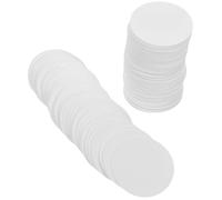 SEWACC Hojas Desecantes Absorbentes de Humedad para Alimentos 100 Piezas de Fibra Vegetal de Color Claro para Sellado de Tarros y Latas de Galletas Monitoreo Fácil