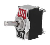 SEWACC Interruptor de Palanca de Encendido y Apagado de 2 Pines, Resistente Prueba de Agua, para Panel de Instrumentos de Coche, Camión, Atv y Uso Industrial, Terminal de Tornillo