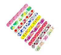 SEWACC Juego de Herramientas de Manicura 30 Piezas, Limas Pulidoras de Uñas Tamaño Estándar, Esponja Impresa, Adecuado para Uso Profesional y Personal, Set para Manicura y Pedicura, Color Aleatorio