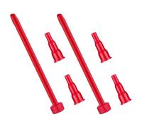 SEWACC Kit de 2 Boquillas de Gas para Soldadura Adaptador de Cartucho Compacto de ABS Resistente Boquilla de Repuesto para Bombonas Domésticas y Actividades al Aire Libre