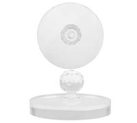 SEWACC Kit de 2 Piezas para Prensar Sombras de Ojos y Polvos Compactos Herramienta de Plástico Reutilizable para Maquillaje Sello para Retocar Colorete Cejas E Iluminador Compacto y