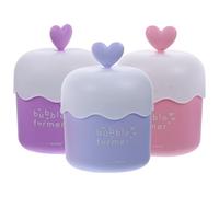 SEWACC Kit de 3 Piezas de Espuma Facial para Lavado, Herramienta de Limpieza Facial Estructura Simple y Desmontable, Material Pp para Cuidado Cutáneo
