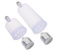 SEWACC Kit de 4 Botellas de Plástico Pequeñas para Pintura Acrílica y Acuarela, Versátiles y Compatibles, Capacidad de 20ml y 40ml para Estudios y Aulas