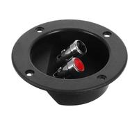 SEWACC Kit de Conectores de Terminales para Altavoz de Caja Madera, Terminales Eléctricos Redondos de Plástico y Metal, Aplicación Versátil para Vehículos Comerciales y Color