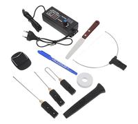 SEWACC Kit de Cortador de Espuma Eléctrico 10 Piezas Ajustable 0-27W Bolígrafo de Alambre Caliente para Manualidades Modelado y Escultura de Poliestireno Compatible Ac220V