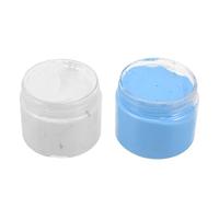 SEWACC Kit de Silicona para Fabricación de Moldes Miniatura Arcilla de Moldeo Fácil, 2 Piezas de 100g, Reproducción Precisa para Manualidades y Joyería