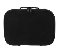 SEWACC Maletín Portátil de Peluquería Negro de Gran Capacidad para Herramientas de Estilista Estuche para Tijeras y Podadoras Maletín para Barbero Adecuado para Viaje y Uso Profesional