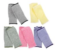 SEWACC Mangas Protectoras Anticorte para Antebrazo 10 Unidades Talla Única Material Transpirable y Elástico Resistentes para Jardinería Carpintería Industria y Uso Doméstico