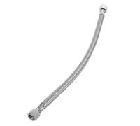 SEWACC Manguera Flexible de Aire para Compresor, Tubo de Acero Inoxidable 14x1,5 Mm, 350 Mm, sin Aceite y Silenciosa, Recambio Neumático para Garajes E Industrias, Conexión Resistente