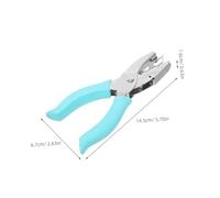 SEWACC Manual Paper Puncher Star Hole Punch Handheld Single Hole Puncher For Loose-leaf Binders Spiral Binding And Scrapbooking Craft Projects