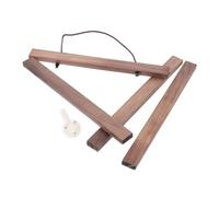 SEWACC Marco Colgador Magnético de Madera de Barras para Pósteres Cuadros y Decoración de Pared para Hogar y Oficina