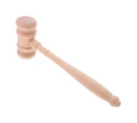 SEWACC Martillo de Juez de Madera para y Audiencias Judiciales Herramienta Judicial y Duradera Diseño Preciso para Resolución de Conflictos