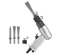 SEWACC Martillo Neumático Industrial 150 Tipo Cinceles Resistentes al Impacto, Aleación de Aluminio, Pala Neumática para Metal y Removedor de Óxido para Uso Profesional en Talleres