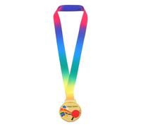 SEWACC Medalla de Metal para Premios de Tenis de Mesa Portátil Aleación de Zinc y Diseño Elegante para Eventos Deportivos y Comunitarios